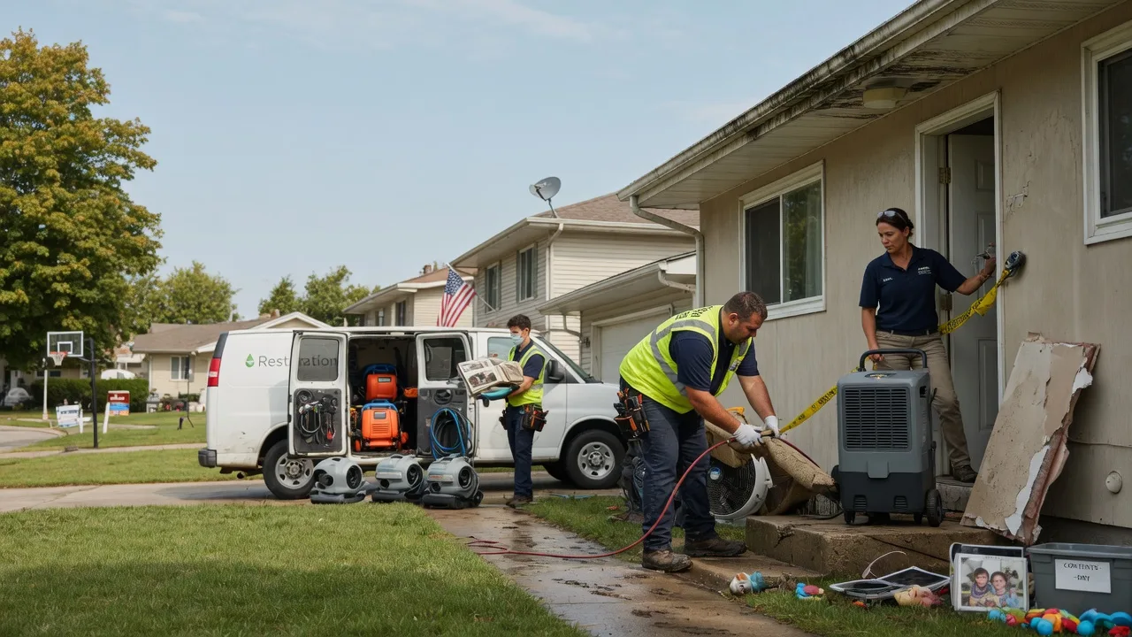 Water Damage Restoration in Dracut, MA near me